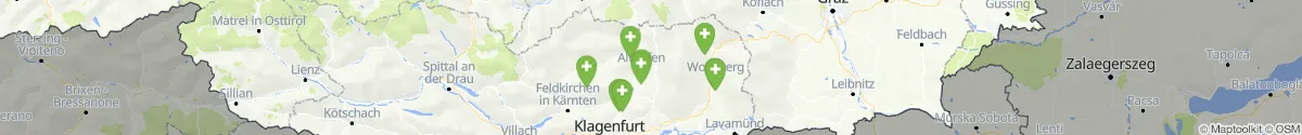 Map view for Pharmacies emergency services nearby Guttaring (Sankt Veit an der Glan, Kärnten)